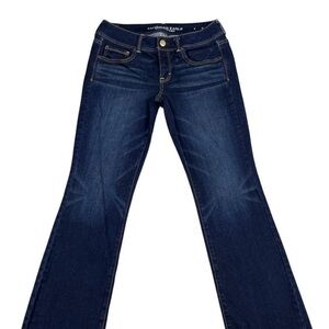 American Eagle Outfitters Dark Blue Kick Boot